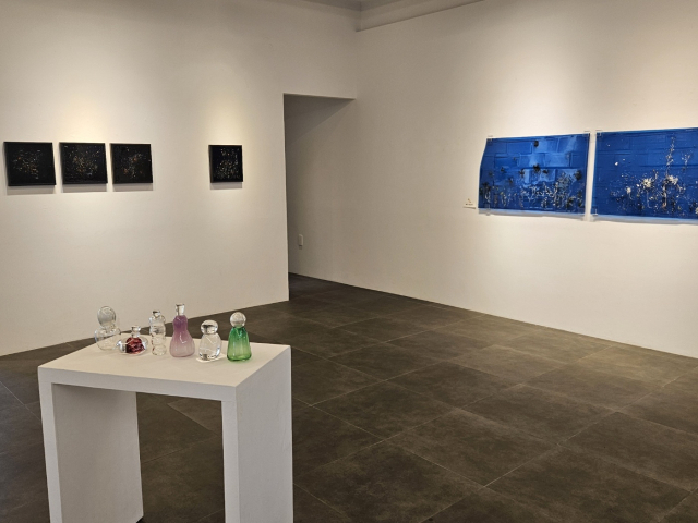 한스갤러리에서 열리고 있는 이정윤 작가 전시 전경. 김효정 기자