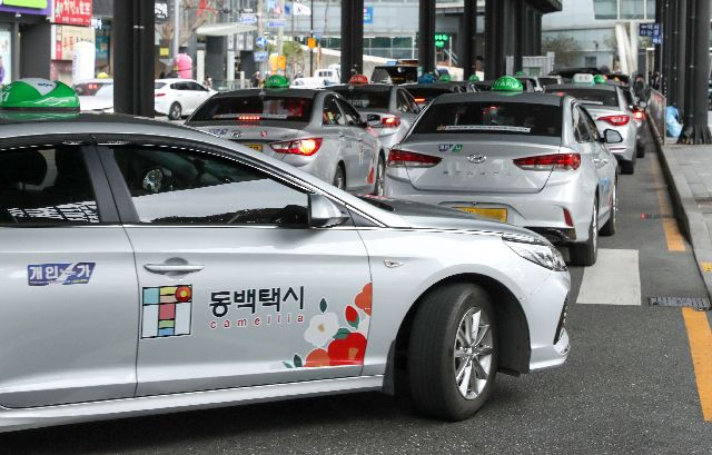 동백택시. 부산일보DB