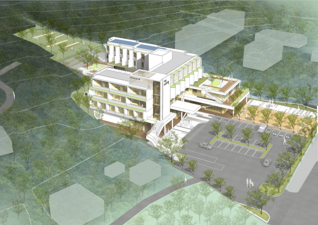 경남 의령군 의령읍에 들어설 유스호스텔 조감도. 의령군 제공