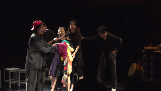 연극 '할 말 있습니다' 공연 장면. 극단 가마골 제공