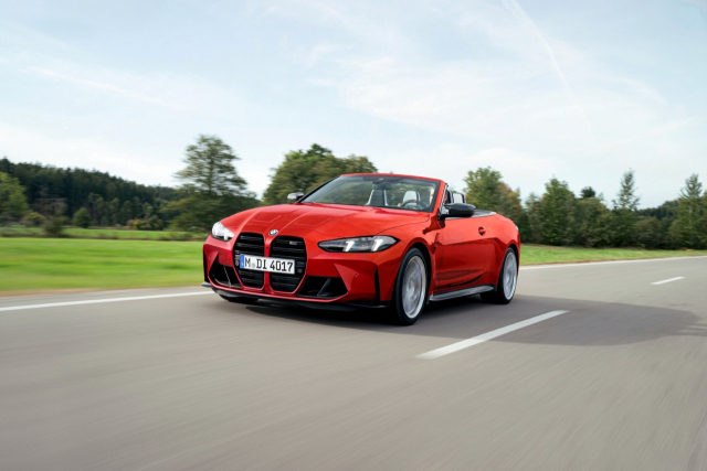 BMW ‘뉴 M4 컴페티션 M x드라이브 컨버터블’.BMW코리아 제공