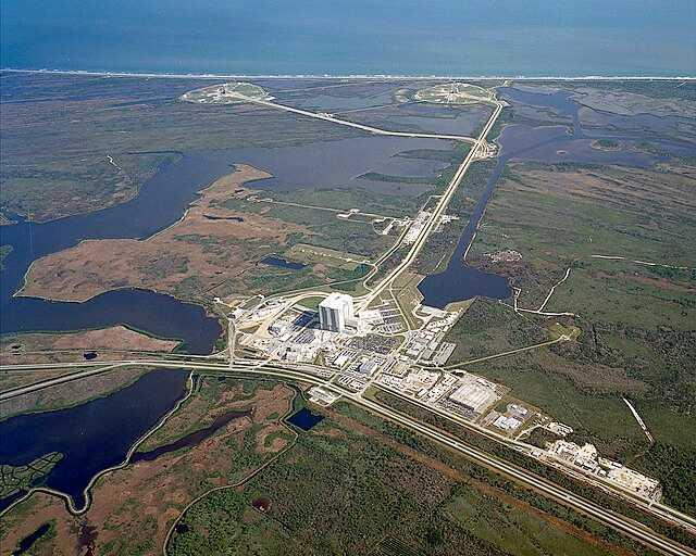 코덱스(CODEX) 발사장소인 미국 플로리다주 케네디스페이스센터 Launch Complex 39A 발사대 전경. 우주항공청 제공