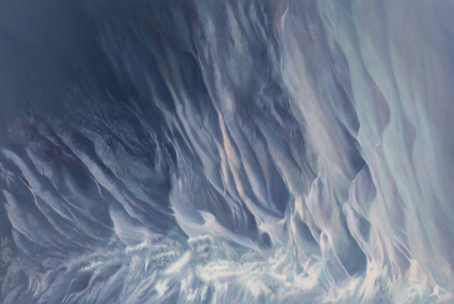 전미경 ‘서 있는 바다’. 미광화랑 제공