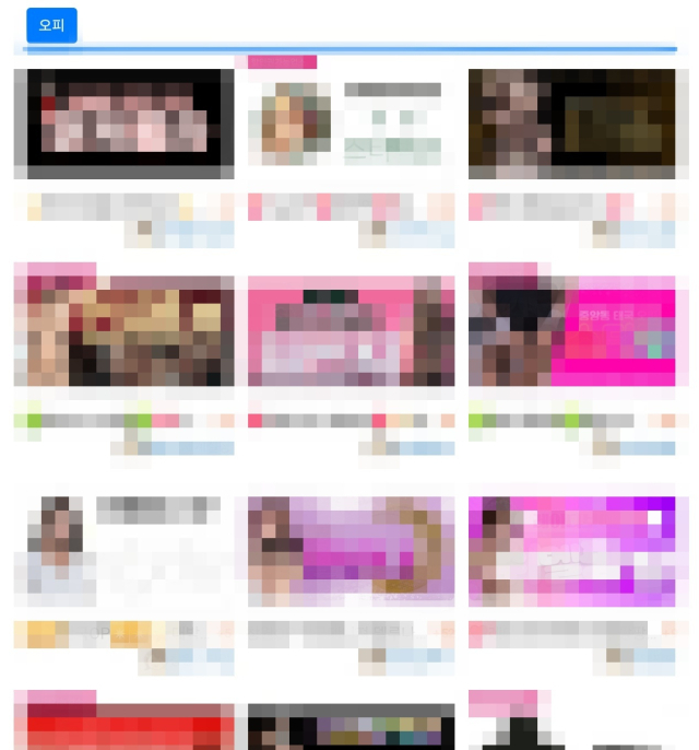 성매매 알선사이트에서 광고하는 업소. 인터넷 캡처