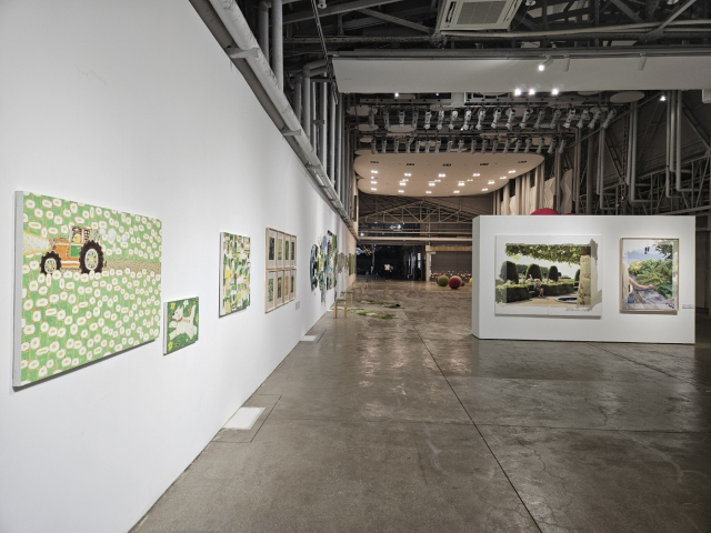 ‘OO한 여름을 보내는 15가지’ 전시장 모습. 김효정 기자