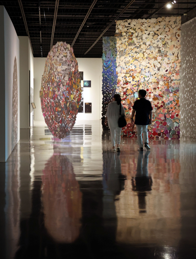 부산의 김경화 작가 작품. 정종회 기자 jjh@