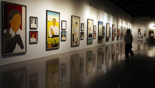 윤석남 ‘여성독립운동가의 초상’. 정종회 기자 jjh@