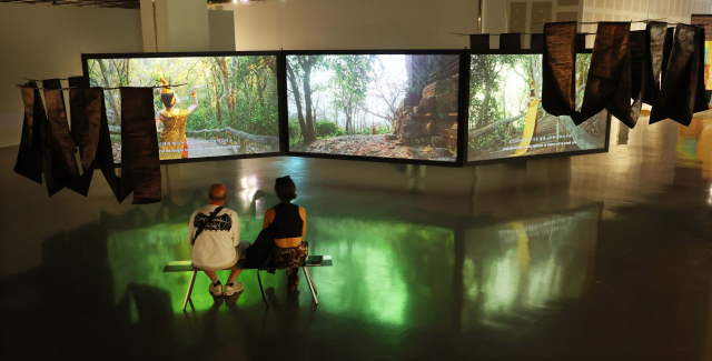 비엔날레 전시장 모습. 정종회 기자 jjh@