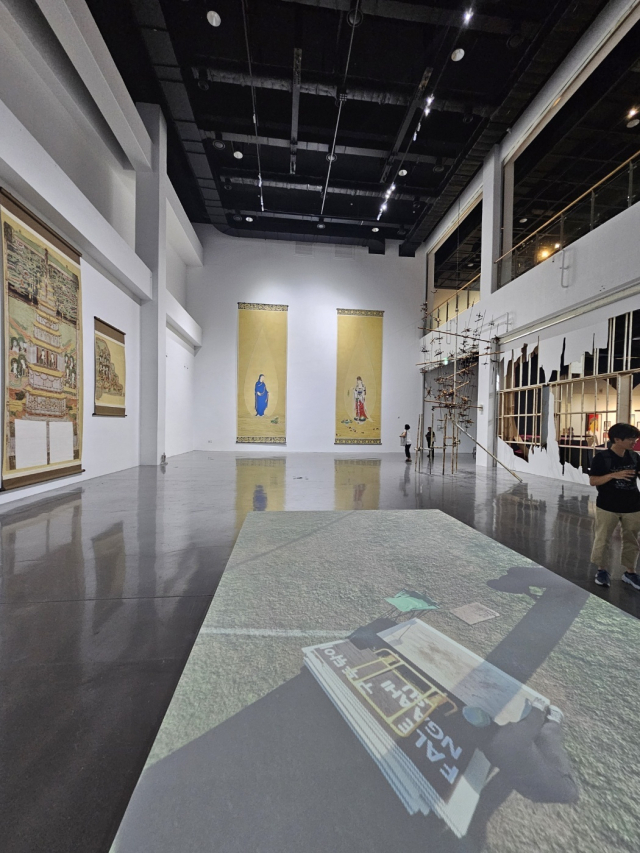 2024 부산비엔날레 현대미술관 1층 전시장 전경. 부산일보DB