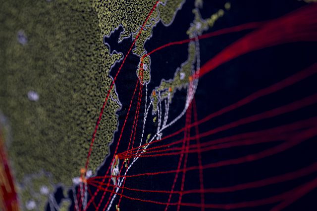 티파니 청 '대이주 역사의 재구성'.
