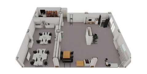 부산대 임상실증센터 의료리빙랩 단면도