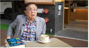 캠플래닛이 제작한 부산 신발 산업의 역사를 조명하는 다큐멘터리 ‘Jump Again(가제)’- 나이키 창업자 필 나이트와의 만남을 회상하는 송승호 선생의 모습