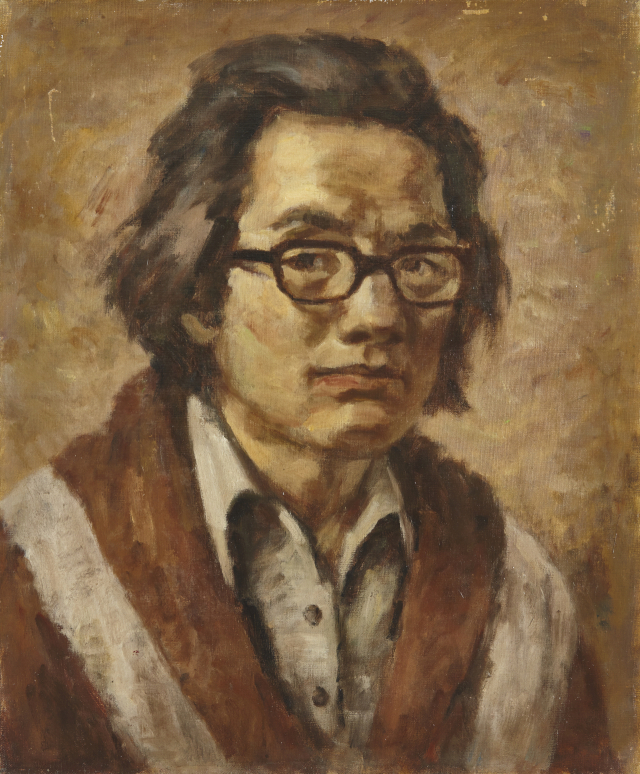 신창호 ‘자화상’. 미광화랑 제공