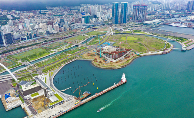 부산 북항 1단계 재개발지 전경. 김종진 기자 kjj1761@