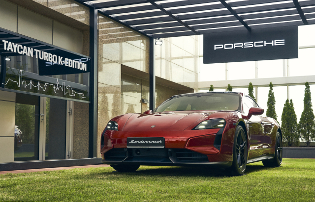 포르쉐 ‘타이칸 터보 K-에디션’.SSCL 제공