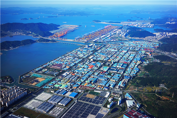 녹산국가산업단지 전경. 한국산업단지 부산지역본부 제공