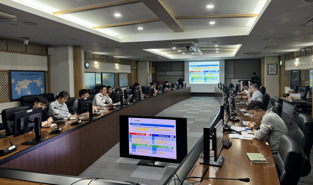 지난달 30일 부산 중구 부산항만공사(BPA)에서 ‘체인포털 중장기 계획 수립 용역’ 착수 보고회가 열리고 있다. BPA 제공