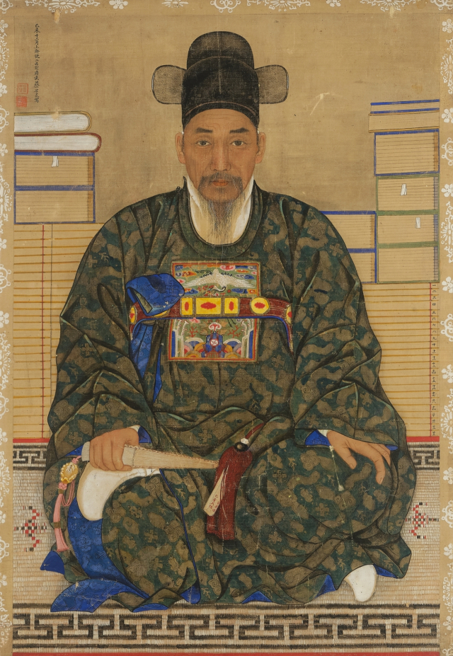 채용신 ‘실명씨 초상’. 금샘미술관 제공