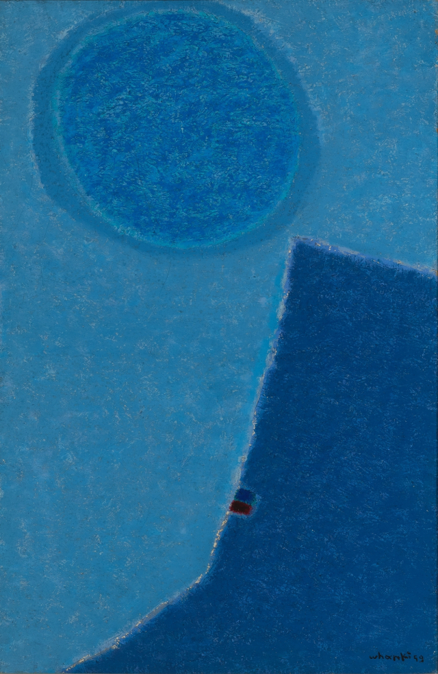 김환기 ‘월광’. 금샘미술관 제공