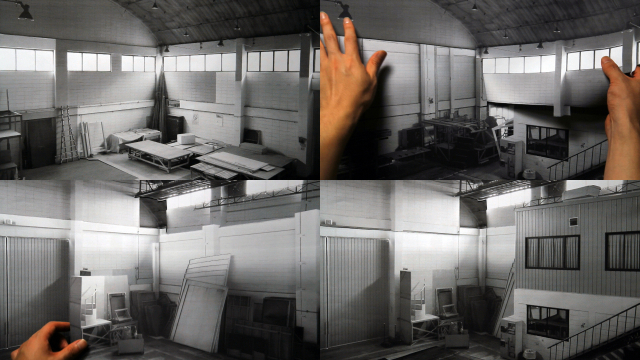 박준범 '네 개의 비슷한 모퉁이' 영상 장면들. 부산현대미술관 제공