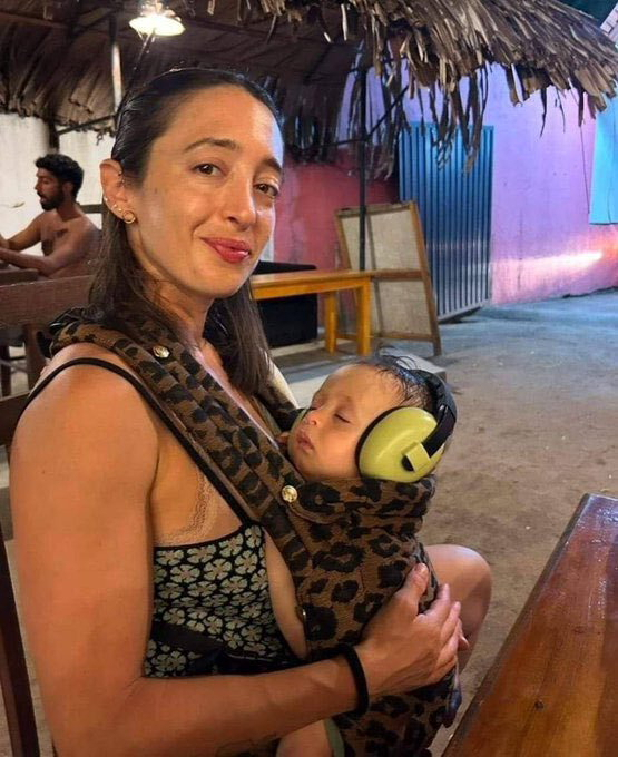 지난 1일 이스라엘에서 발생한 총격 테러 당시 온몸으로 아들을 보호해 살리고 숨진 인바르 세게브-비그더. 이스라엘 공식 엑스 캡처