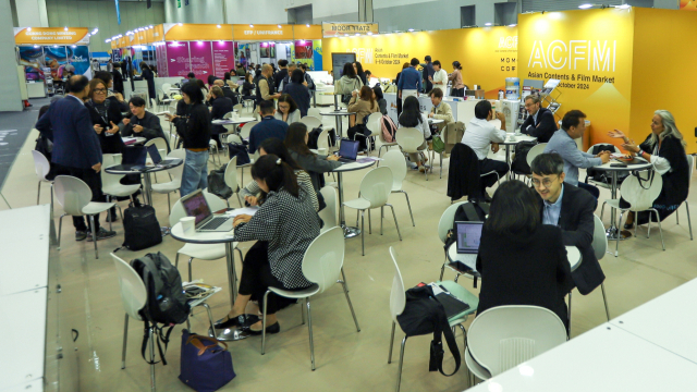 2024 아시아콘텐츠&필름마켓 현장. 황예찬 인턴기자