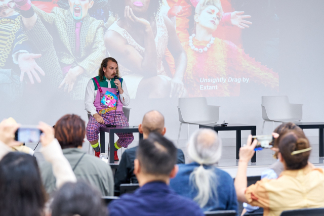 2024 제2회 부산국제공연예술마켓(BPAM)이 올해 처음으로 도입한 델리게이트 피칭 모습. 부산문화재단 제공