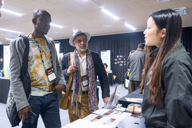 2024 제2회 부산국제공연예술마켓(BPAM) 부스 모습. 부산문화재단 제공