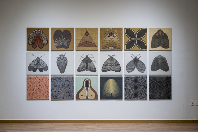 박웅규 '더미(Dummy) No.63 ~ No.80'. 부산현대미술관 제공