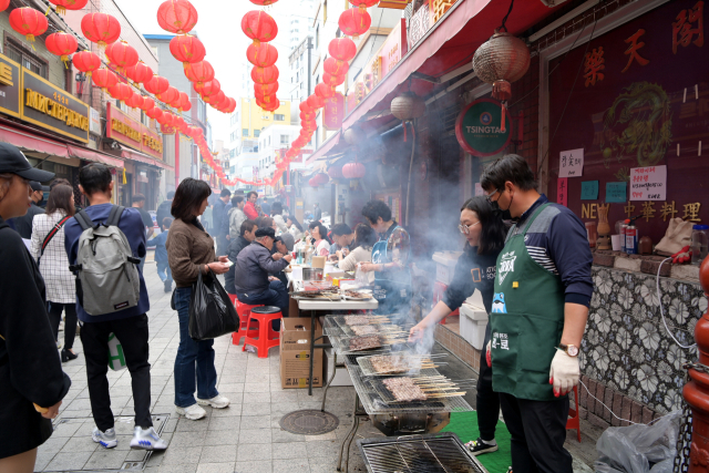 지난해 10월 열린 부산차이나타운 문화축제. 부산 동구청 제공