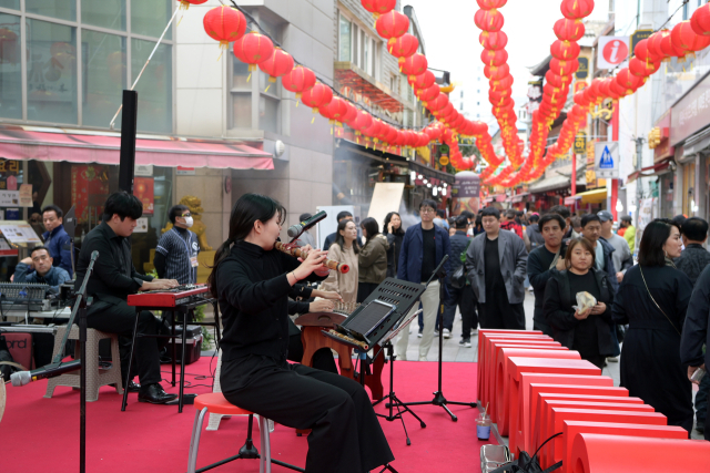 지난해 10월 열린 부산차이나타운 문화축제. 부산 동구청 제공