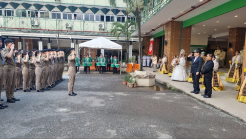 실습선 한바다호 실습생 및 세부 비사야스 재학생 대면식