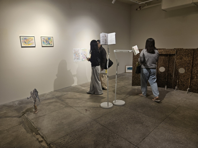 푸치와들 팀 전시 모습. 김효정 기자