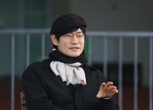 부산시립미술관 서진석 관장. 이재찬 기자 chan@