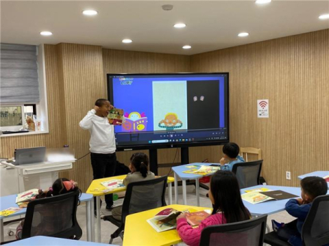 '들락날락 영어랑 놀자' 수업 사진