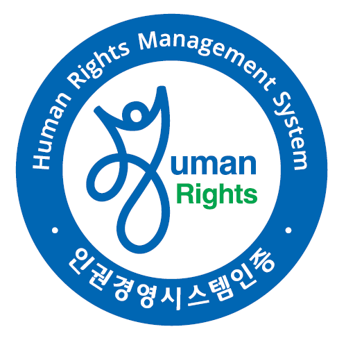 울산항만공사(UP)가 한국경영인증원으로부터 인권경영시스템(KMR HRMS:2024) 인증을 획득했다. 사진은 인권경영시스템 인증 로고. UPA
