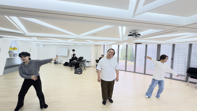 바로크 오페라 ‘아서 왕’ 연습 장면. 드림문화오페라단 제공