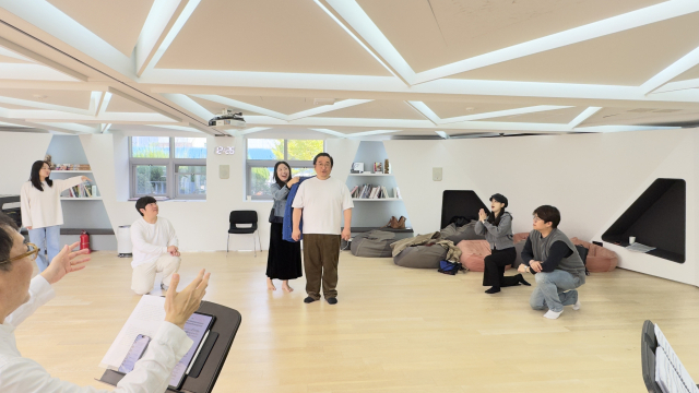 바로크 오페라 ‘아서 왕’ 연습 장면. 드림문화오페라단 제공