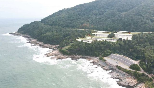 이기대 예술공원 국제 아트센터 영역에 들어설 퐁피두센터 부산 분관 조감도. 부산시 제공