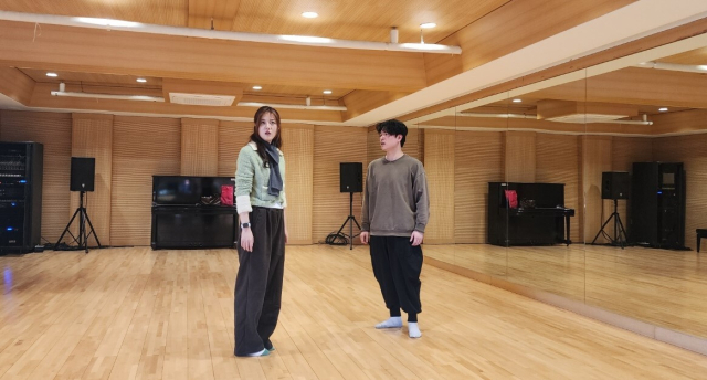 연극 '여왕 오필리어' 연습장면. 창작집단 판 제공