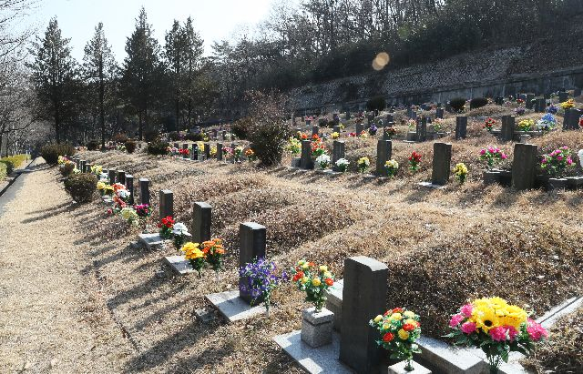 부산 영락공원. 부산일보DB