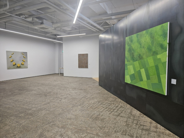 갤러리 SAP 신용호 개인전 전시 전경. 김효정 기자