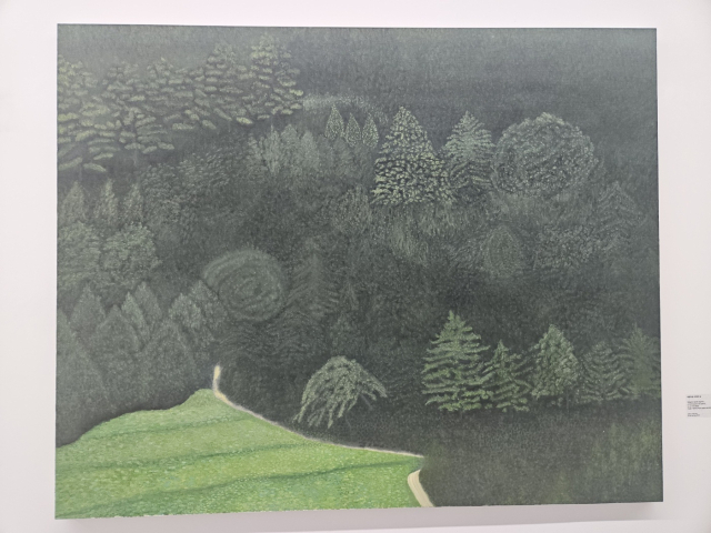 신용호 ‘아름다운 비밀의 숲’. 김효정 기자