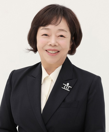제11대 여경협 회장으로 선출된 박창숙 ㈜창우섬유 대표이사. 여성경제인협회 제공