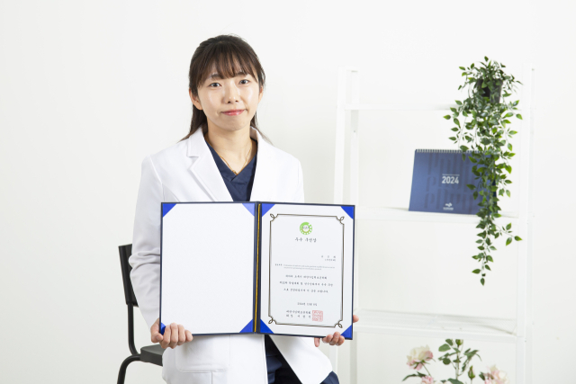부산대병원 산부인과 유은희 교수가 대한가임력보존학회 학술대회에서 우수 구연상을 수상했다. 부산대병원 제공