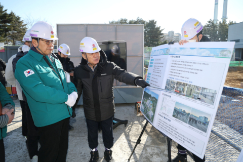 홍태용 김해시장, 공공시설 건설현장 점검