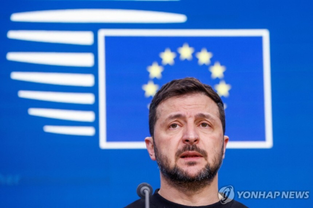 볼로디미르 젤렌스키 우크라 대통령. 로이터 연합뉴스