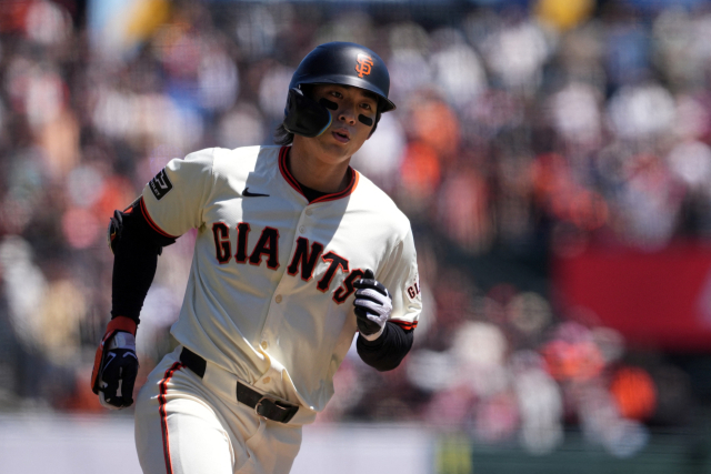 올 시즌 자신의 존재감을 입증해야 하는 미국프로야구 샌프란시스코의 이정후. 부산일보DB
