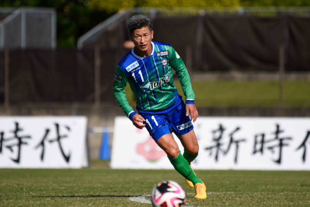 다음 달이면 만 58세가 되는 일본프로축구 미우라 가즈요시. 아틀레티코 스즈카 홈페이지 캡처