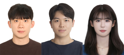 (왼쪽부터) 조한주, 구병수, 전민경 학생. 국립부경대 제공